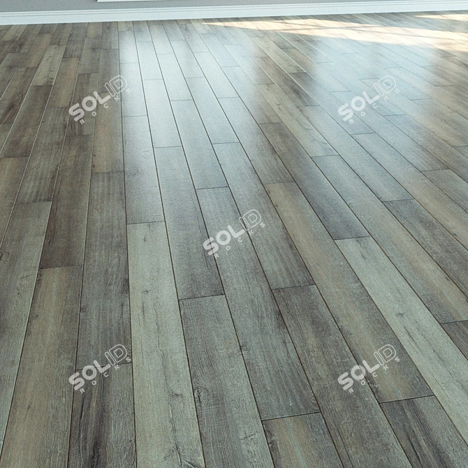 Wineo Laminate: Natural Wood Parquet 3D model image 3