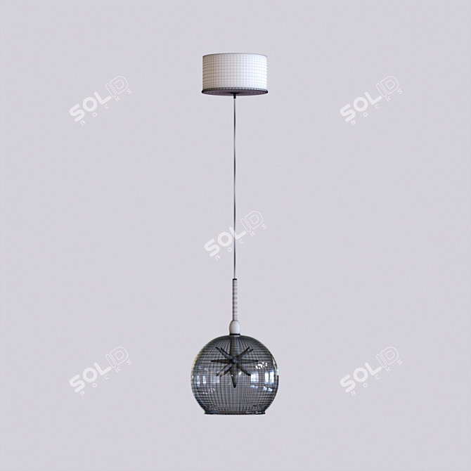 Starburst Pendant Light by ET2 3D model image 3