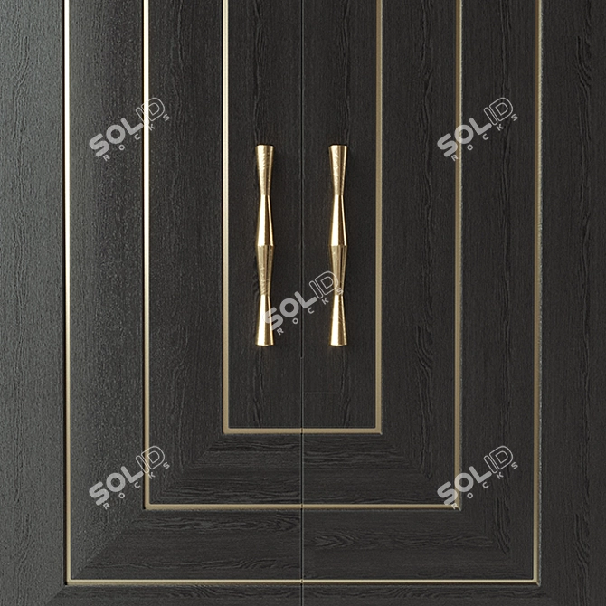 Arteriors McMahen Cabinet: Sleek, Stylish, and Spacious 3D model image 3