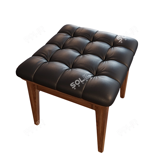 Chloe Chairs: Modern-Elegance in 2 Pieces 3D model image 3