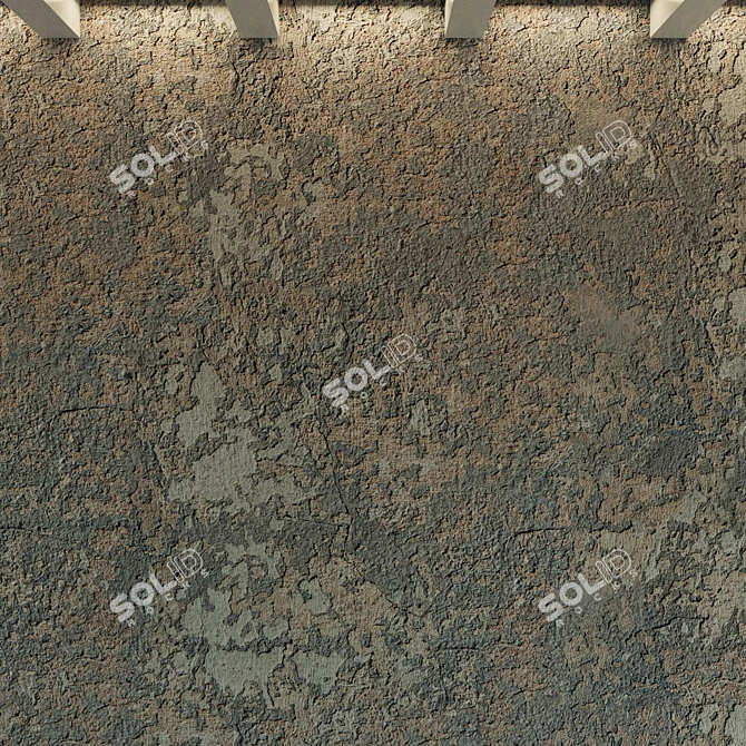 Decorative Plaster for Old Painted Walls 3D model image 3