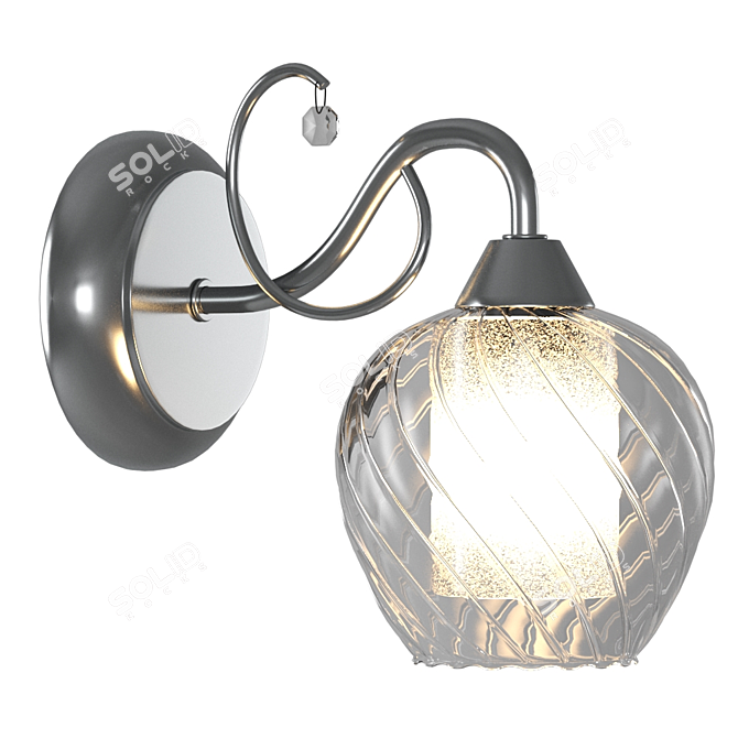 Freya Nora Modern Wall Sconce 3D model image 1