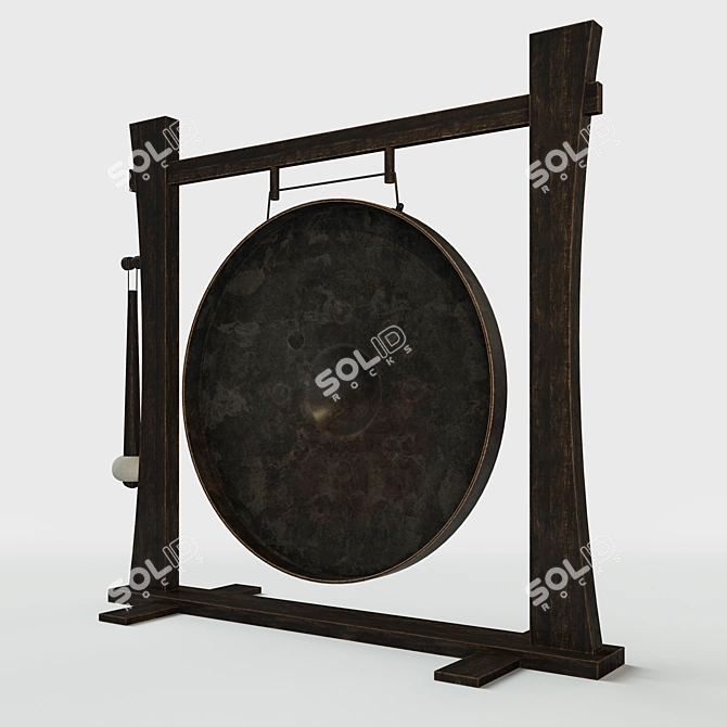 800mm Radius Gong 3D model image 2