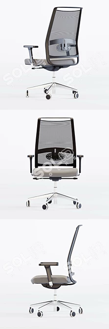 Ivars Giulietta Chair - Classic Elegance 3D model image 2