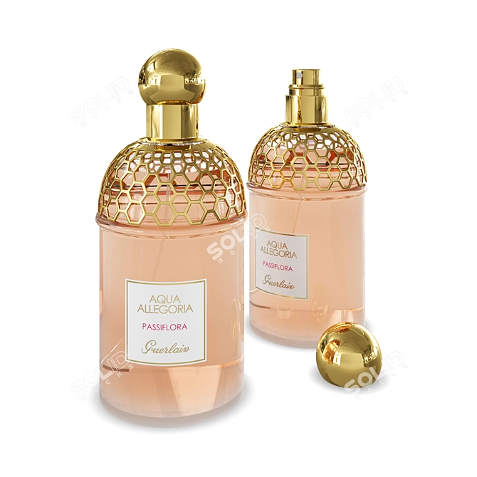 Passiflora: Guerlain's Aqua Allegoria Bliss 3D model image 1