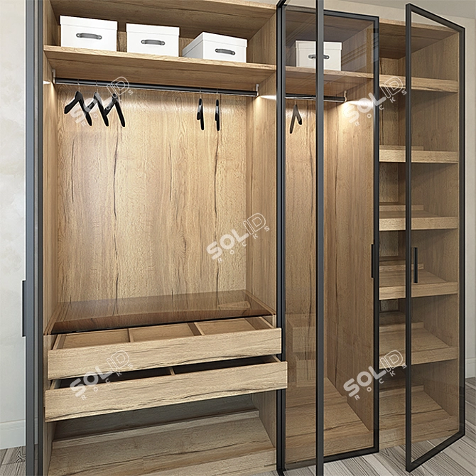 Title: Raumplus Cabinet with RPS System 3D model image 3