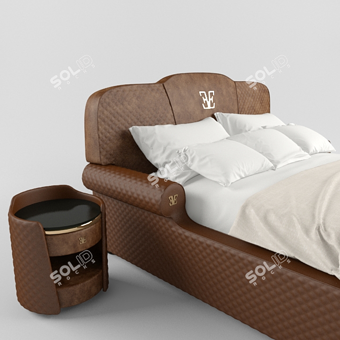 Dreamland Comfort Bed 3D model image 3