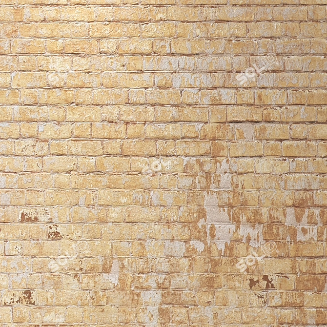 Seamless 4K Brick Texture 3D model image 3