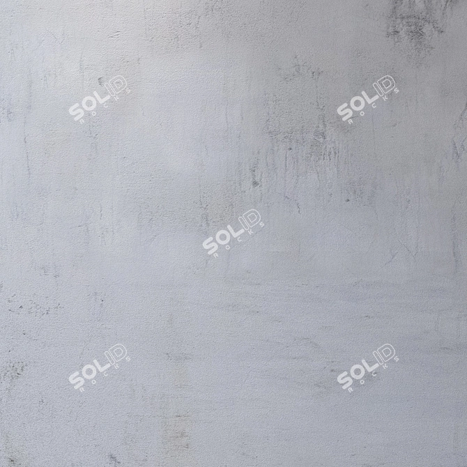 Seamless 4K Concrete Wall Texture 3D model image 3