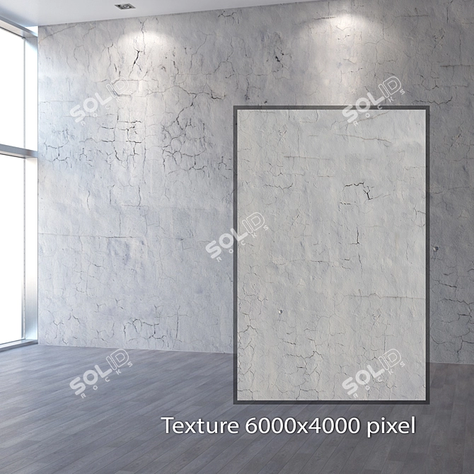 Seamless Plaster Texture 3D model image 2