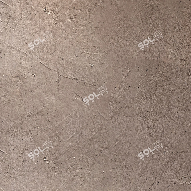 Seamless 4K Plaster Texture 3D model image 3