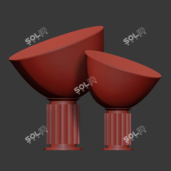 Flos Taccia Table Lamp: Modern Elegance, Timeless Design 3D model image 3