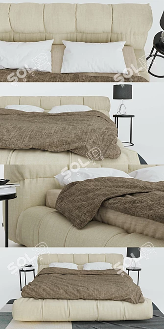 Cozy Italian Bed & Breakfast: Tufty 3D model image 2