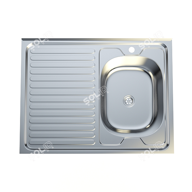 LEDeme L78060: Stylish Kitchen Sink 3D model image 3