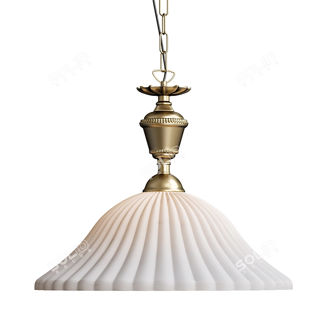 Timeless Elegance: Classic Pendant Light 3D model image 1