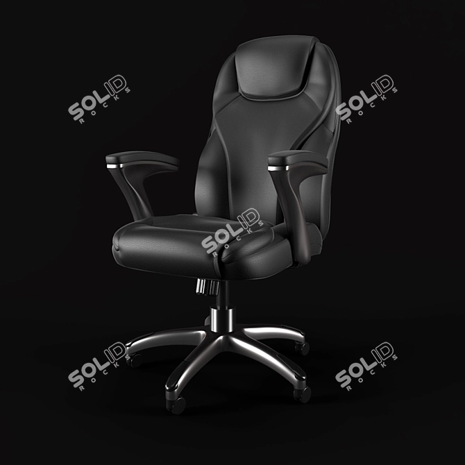 Modern Office Chair 3D Model 3D model image 3