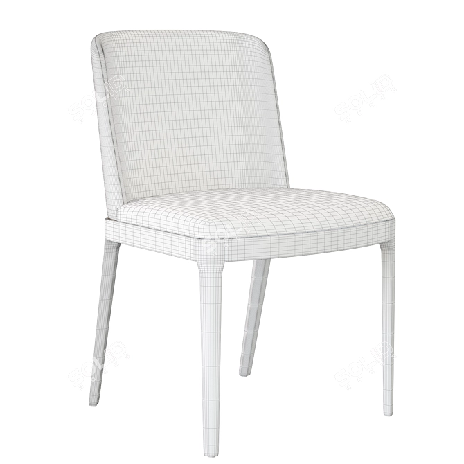 Modern Italian Magda Chair 3D model image 3