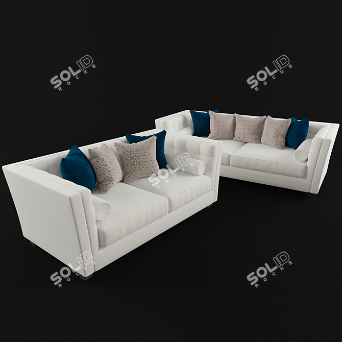 Mexican Dream Sofa Set 3D model image 2