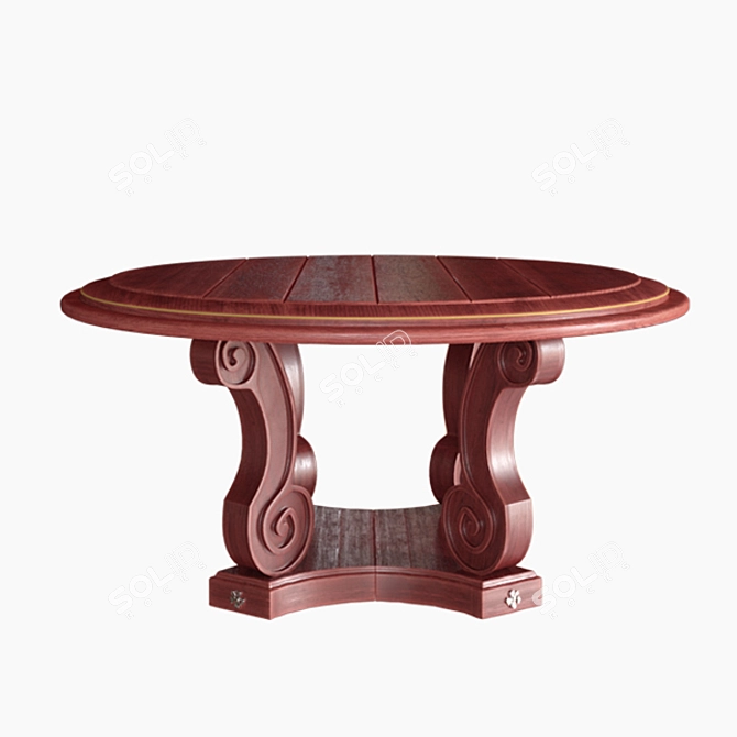 Elegant Moissonnier Table: Perfect for V-Ray 3D model image 1