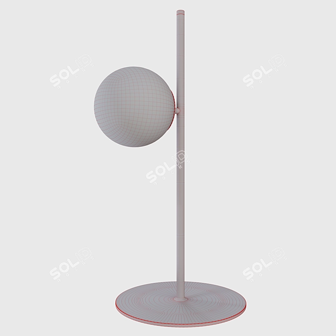 Bolia Orb Table Lamp 3D model image 2