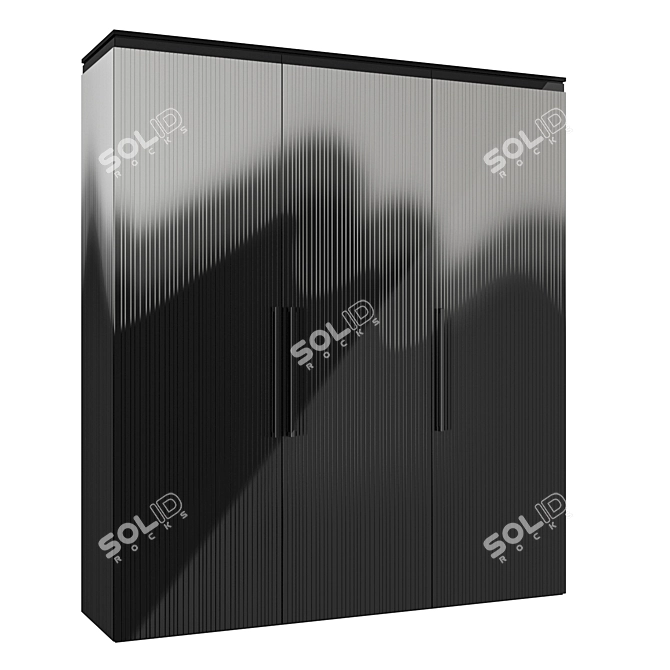 Rainfall Cabinet (3 Doors) 3D model image 1