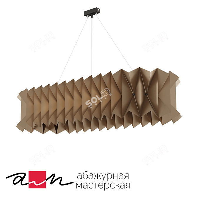 XL Harmony Pendant Lamp 3D model image 1