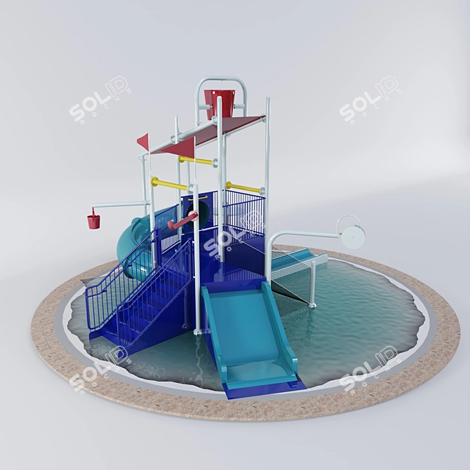 AquaSpray: Fun Water Playground 3D model image 1