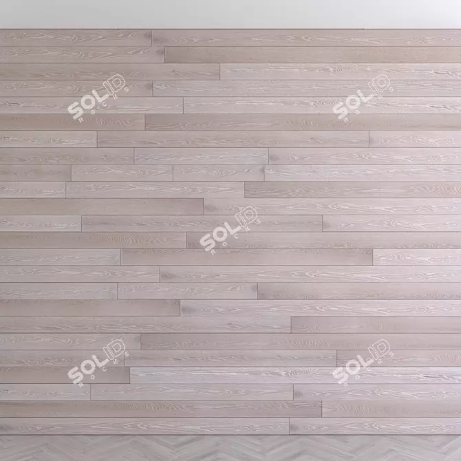 Wooden 3D Panel: Multisub-Object with 12 Textures 3D model image 1