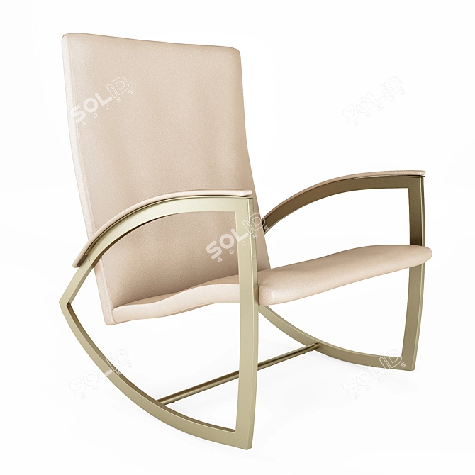 Wansheng Comfort Armchair 3D model image 1