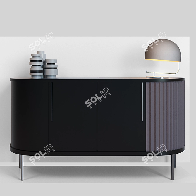 Baxter Designer Complementi: Dragà e Aurel 3D model image 1