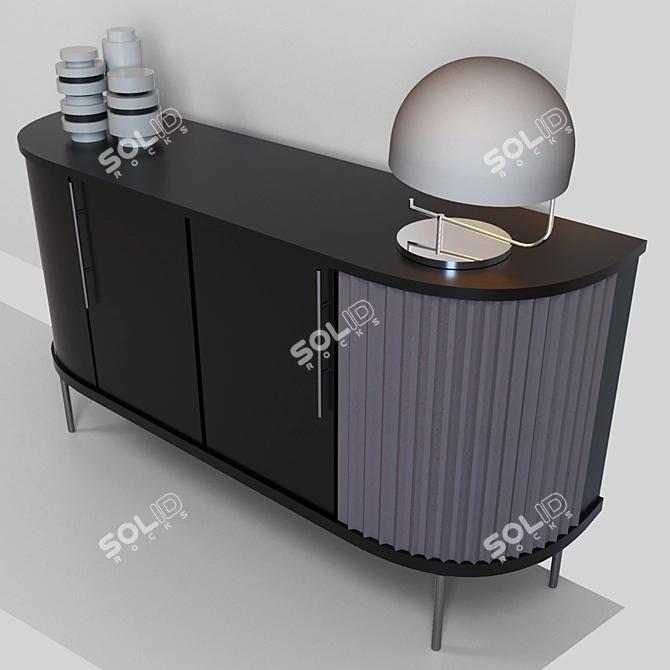 Baxter Designer Complementi: Dragà e Aurel 3D model image 2