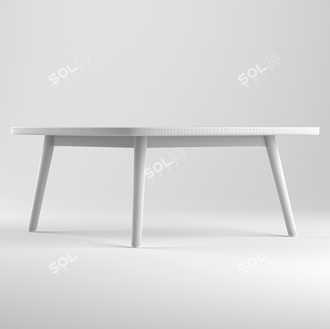 Garda Decor Magazine Table 3D model image 2