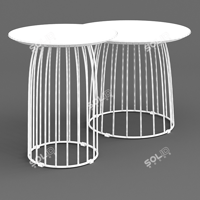 Cosmorelax Bird Tables 3D model image 3