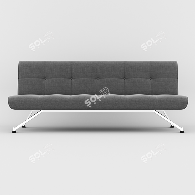 Witek Home Clubber Sofa: Chic and Comfy 3D model image 2