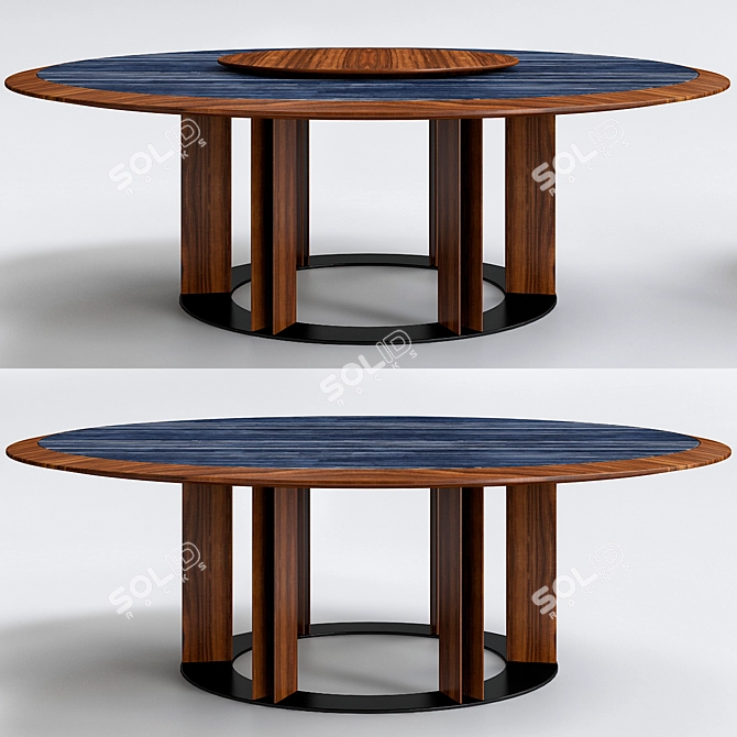 Elegant Ambassador Table 3D model image 1