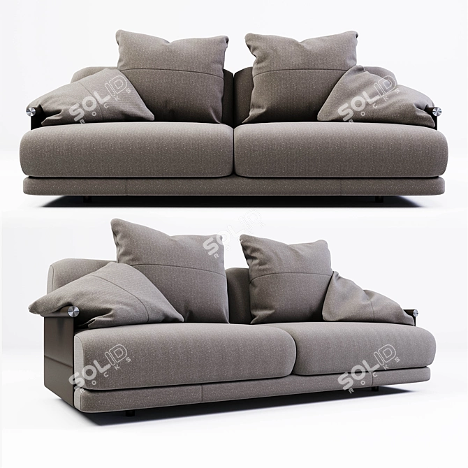 Ditre Italia Althon Sofa Pillows 3D model image 1