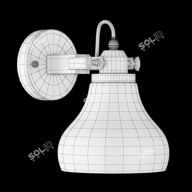 Freya Lorenza Modern Wall Sconce 3D model image 2