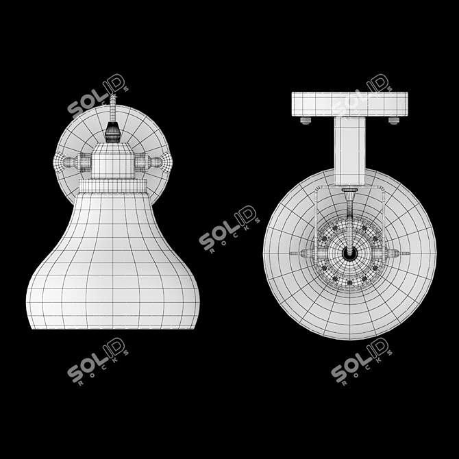 Freya Lorenza Modern Wall Sconce 3D model image 3