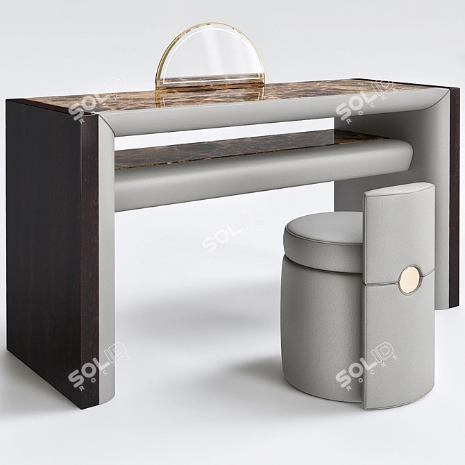 Turri Madison Vanity: Elegant and Functional 3D model image 1