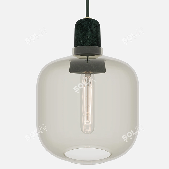 Normann Copenhagen AMP Pendant Lamps 3D model image 2