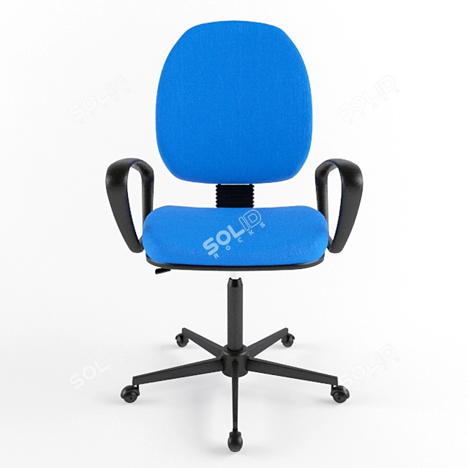 ErgoFlex Office Chair: Superior Comfort & Style 3D model image 2