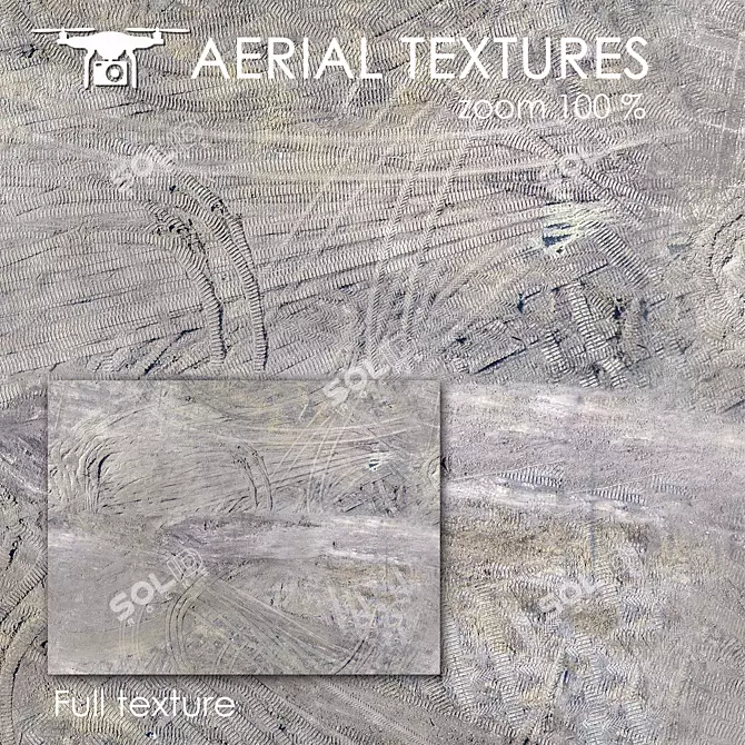 Aerial Drone Texture Kit 3D model image 1