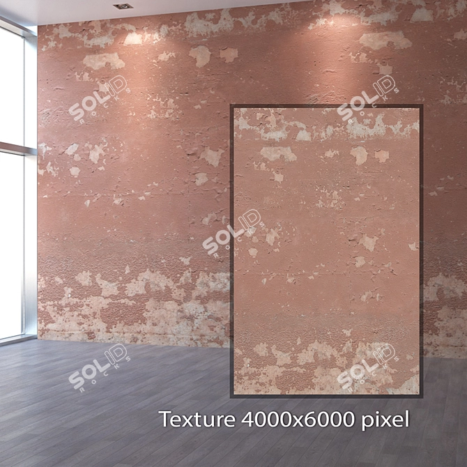 Seamless 4K Plaster Texture 3D model image 2