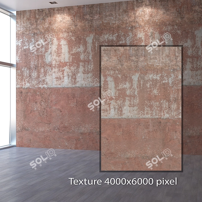 Seamless 4K Plaster Texture 3D model image 2