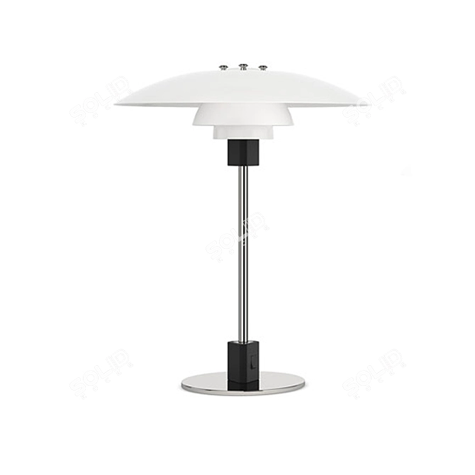Versatile Light: Table & Wall Lamp 3D model image 1