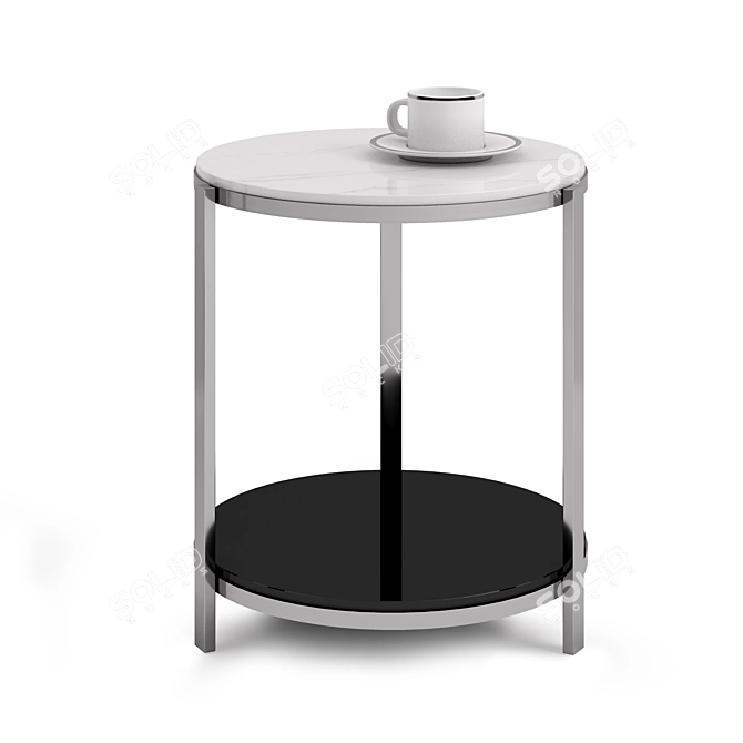 Modern Coffee Table with Stylish Design 3D model image 1