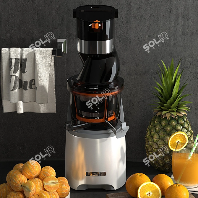 Kenwood JMP800SI Fruit Juicer 3D model image 2