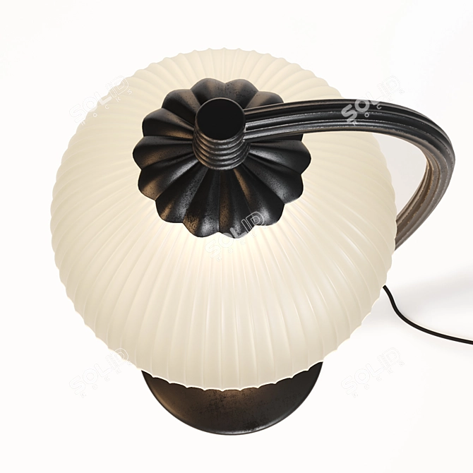 Elegant Nowodvorski Baron Table Lamp 3D model image 2