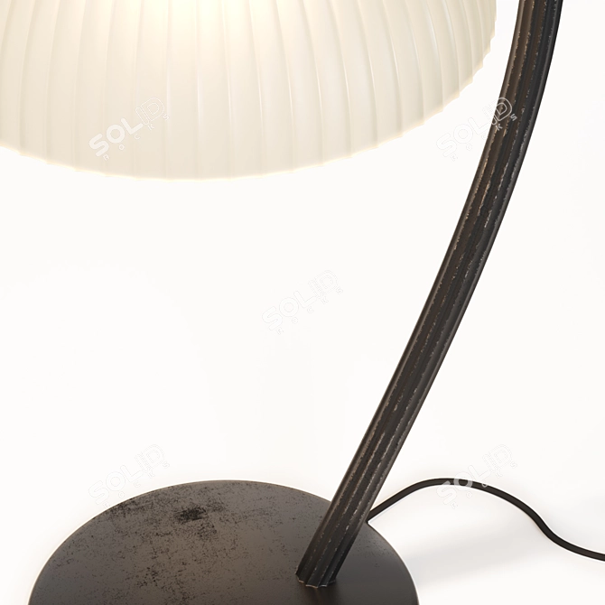 Elegant Nowodvorski Baron Table Lamp 3D model image 3