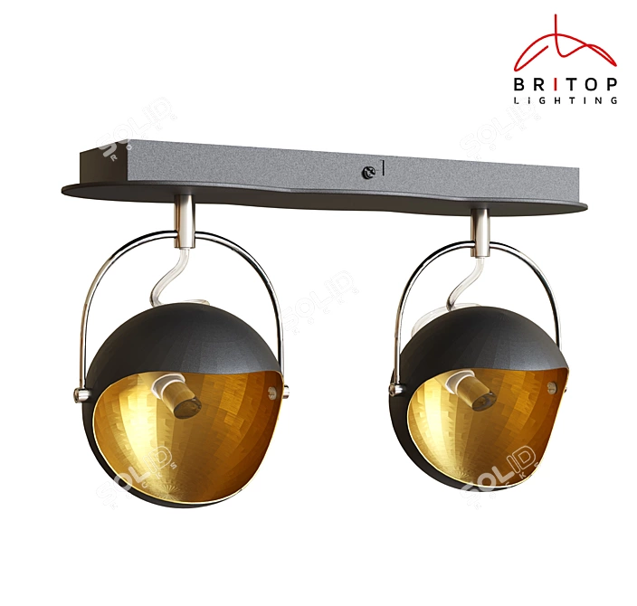 Britop Kana Spot Light - Stylish Lighting Solution 3D model image 1